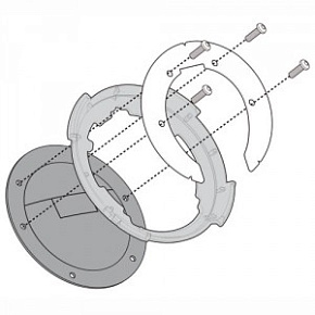 KAPPA Адаптер TANKLOCK для Kawasaki ER-6N/ER-6F