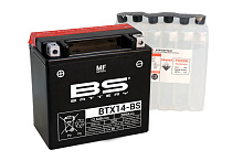 BS-BATTERY Аккумулятор BTX14-BS (YTX14-BS)