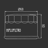Масл. фильтр HI FLO HF985 (F307,SF2006)