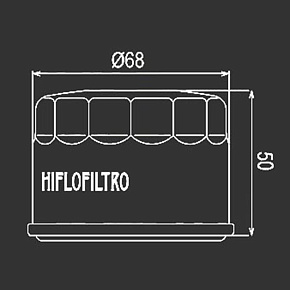 Масл. фильтр HI FLO HF147