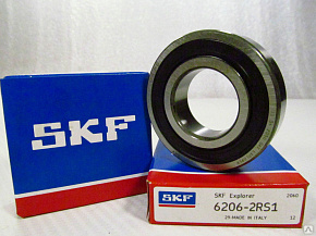 SKF Подшипник 6206-2RSH 30*62*16