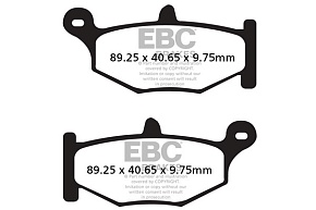 Тормозные колодки EBC FA419 органические