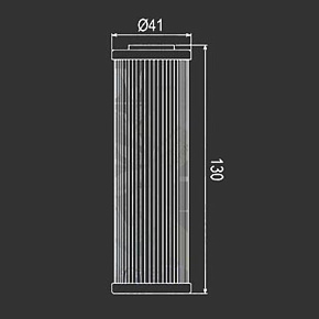 Масл. фильтр HI FLO HF158