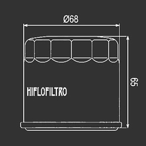 Масл. фильтр HI FLO HF138