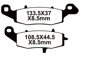 Тормозные колодки Yongli YL-F048(FDB2048P)