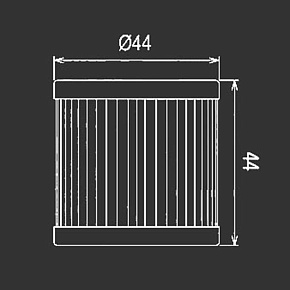 Масл. фильтр HI FLO HF139