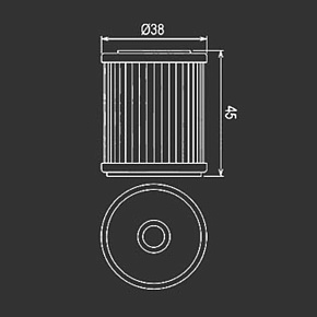 Масл. фильтр HI FLO HF142