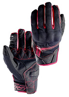 Мотоперчатки FIVE RS3 черно-красные