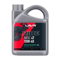 LAVR MOTO RIDE BASIC 4T 10W40 SL 4л