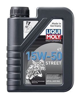 LIQUI MOLY Motorbike 4T Street 15W-50 1л