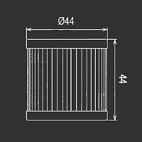 Масл. фильтр HI FLO HF139